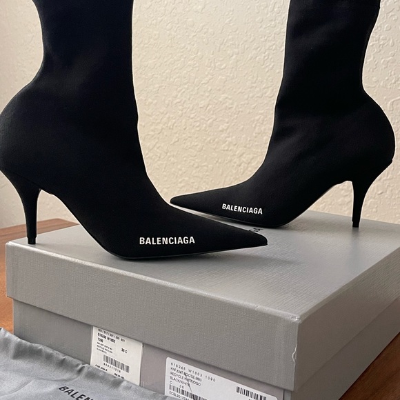 Balenciaga Knife Logo Sock boot - Picture 2 of 6